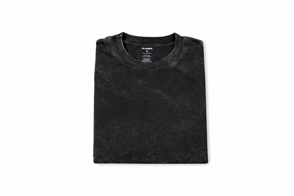 Acid Wash (Black T- Shirt)